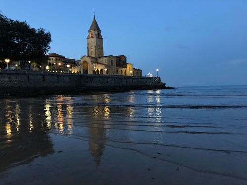 ¿Cuántas Escaleras hay en la Playa San Lorenzo?