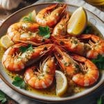 Langostinos al Horno con Mantequilla